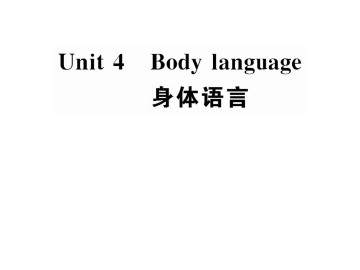 Body language_课件27