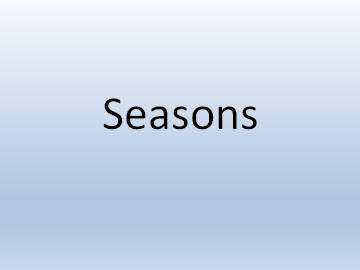 Seasons_课件1