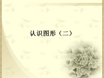 《认识图形(二)》课件3