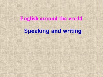 English around the world_课件26