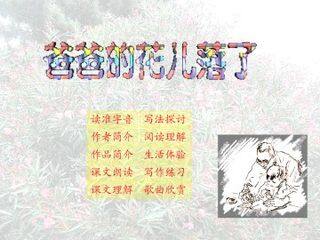 爸爸的花儿落了_课件21