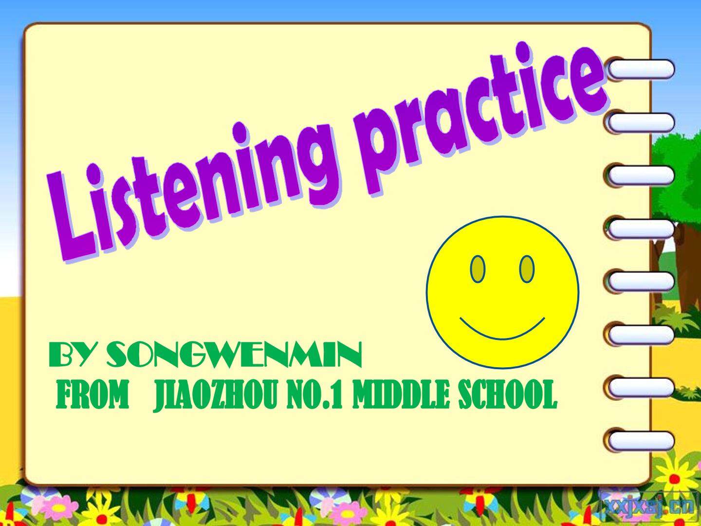 Listening and vocabulary