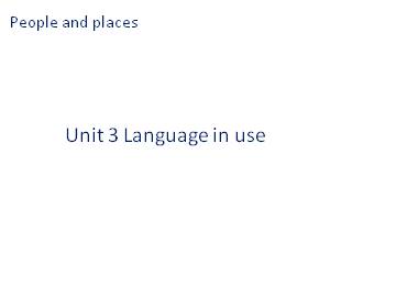 Language in use_课件2