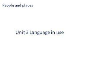 Language in use_课件2