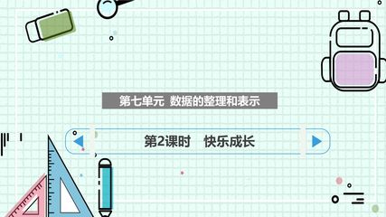 【★★★】3年级数学北师大版下册课件第七单元《快乐成长》