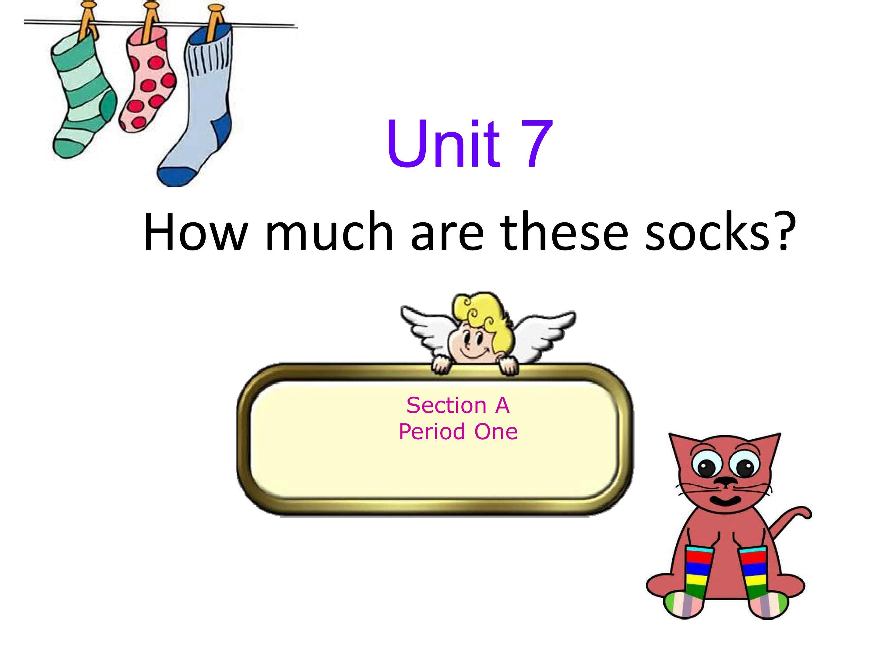 Unit 7 How much are the socks?