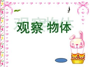 《观察物体》课件1