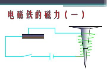 《电磁铁的磁力（一）》课件参考