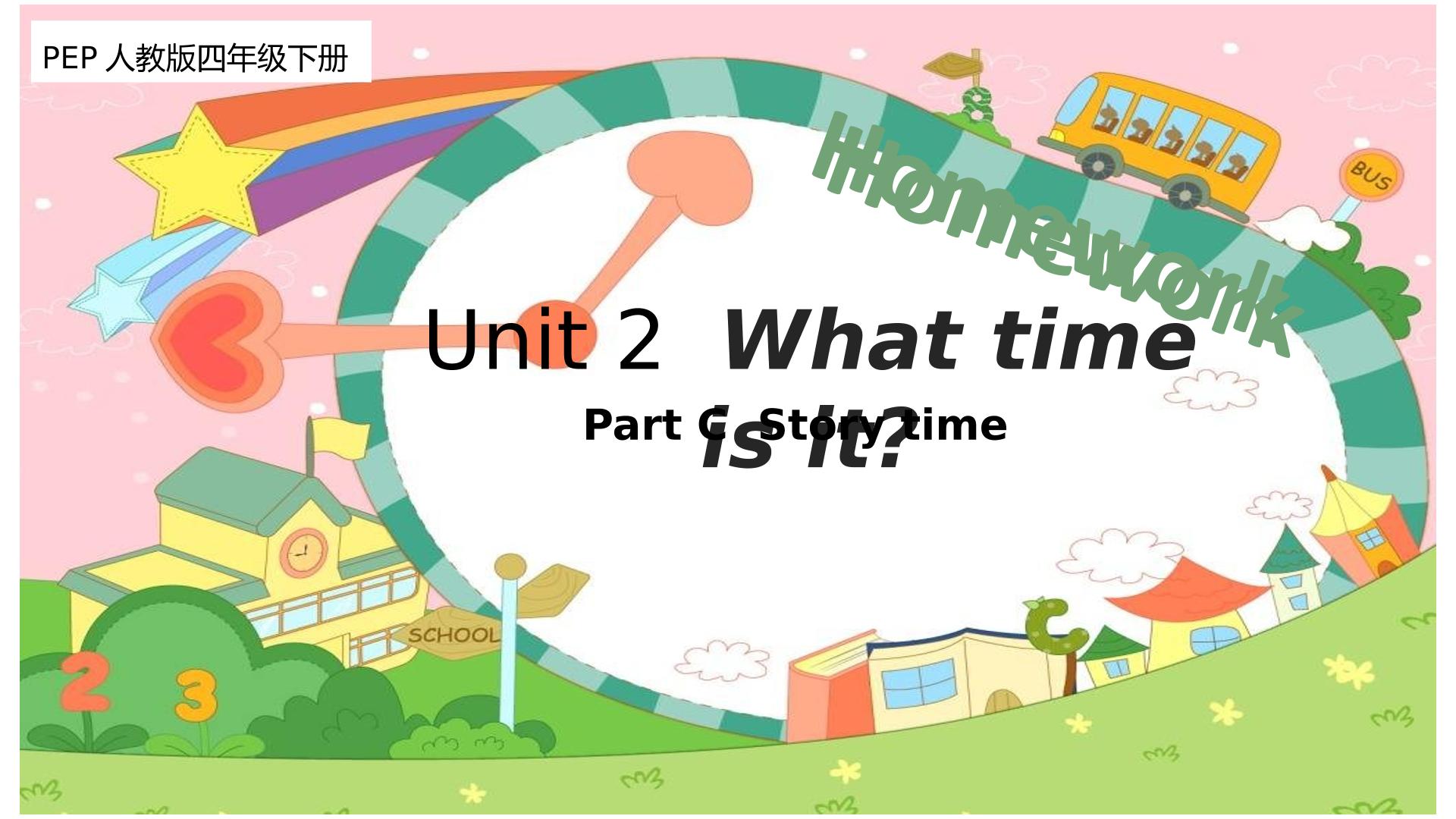 What time is it  Part C Story time