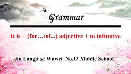 Unit 6 Grammar课件