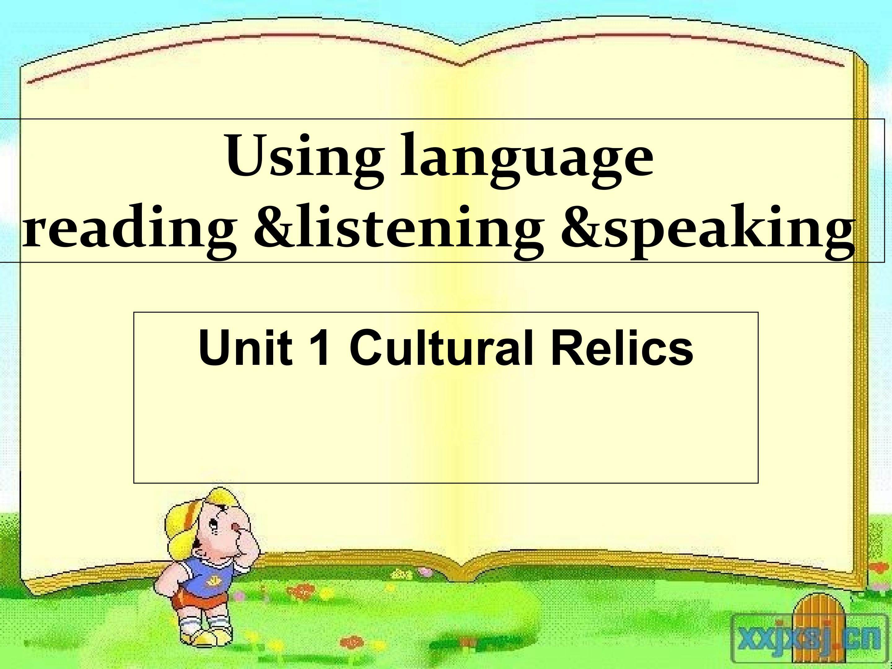 人教新课标必修二第一单元using language