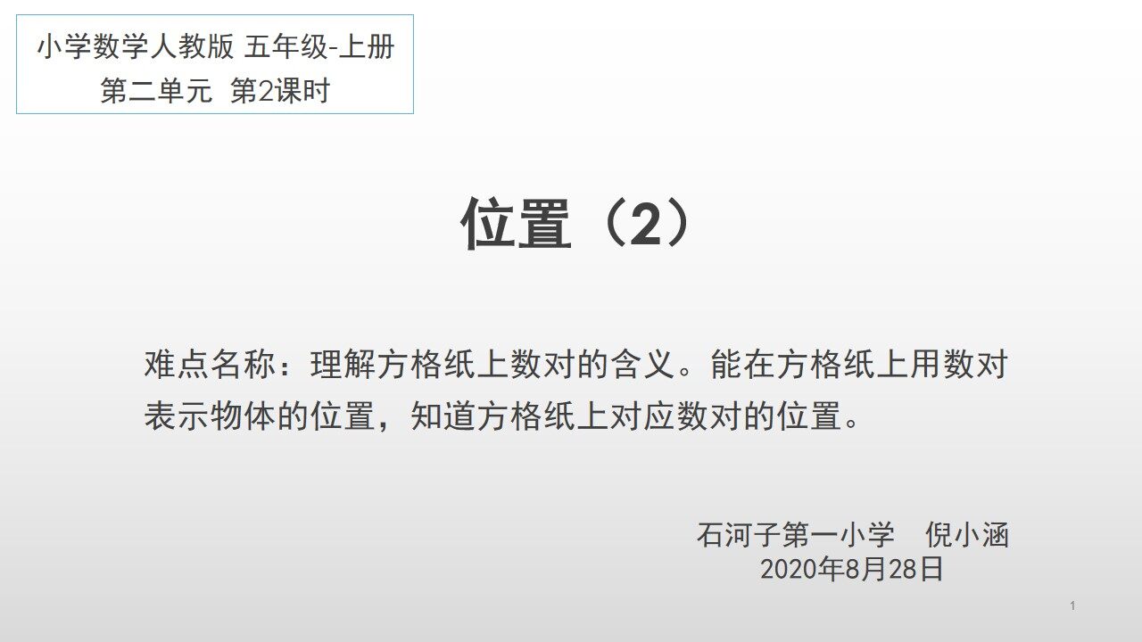 位置（2）