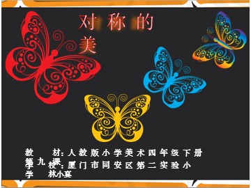 对称的美  授课课件2