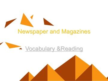 Newspapers and Magazines_课件1
