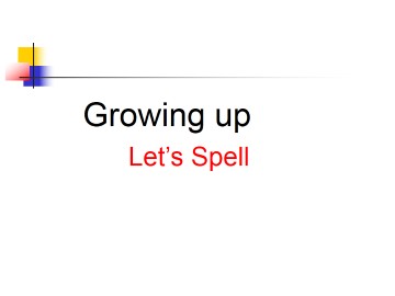 Let's Spell_课件1