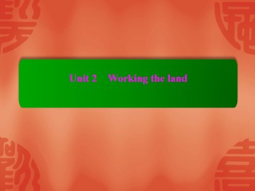 Working the land_课件22