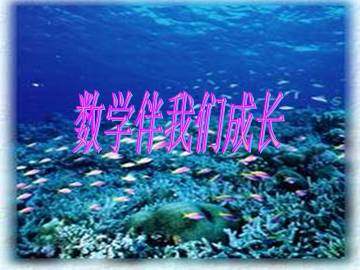 数学伴我们成长_课件1