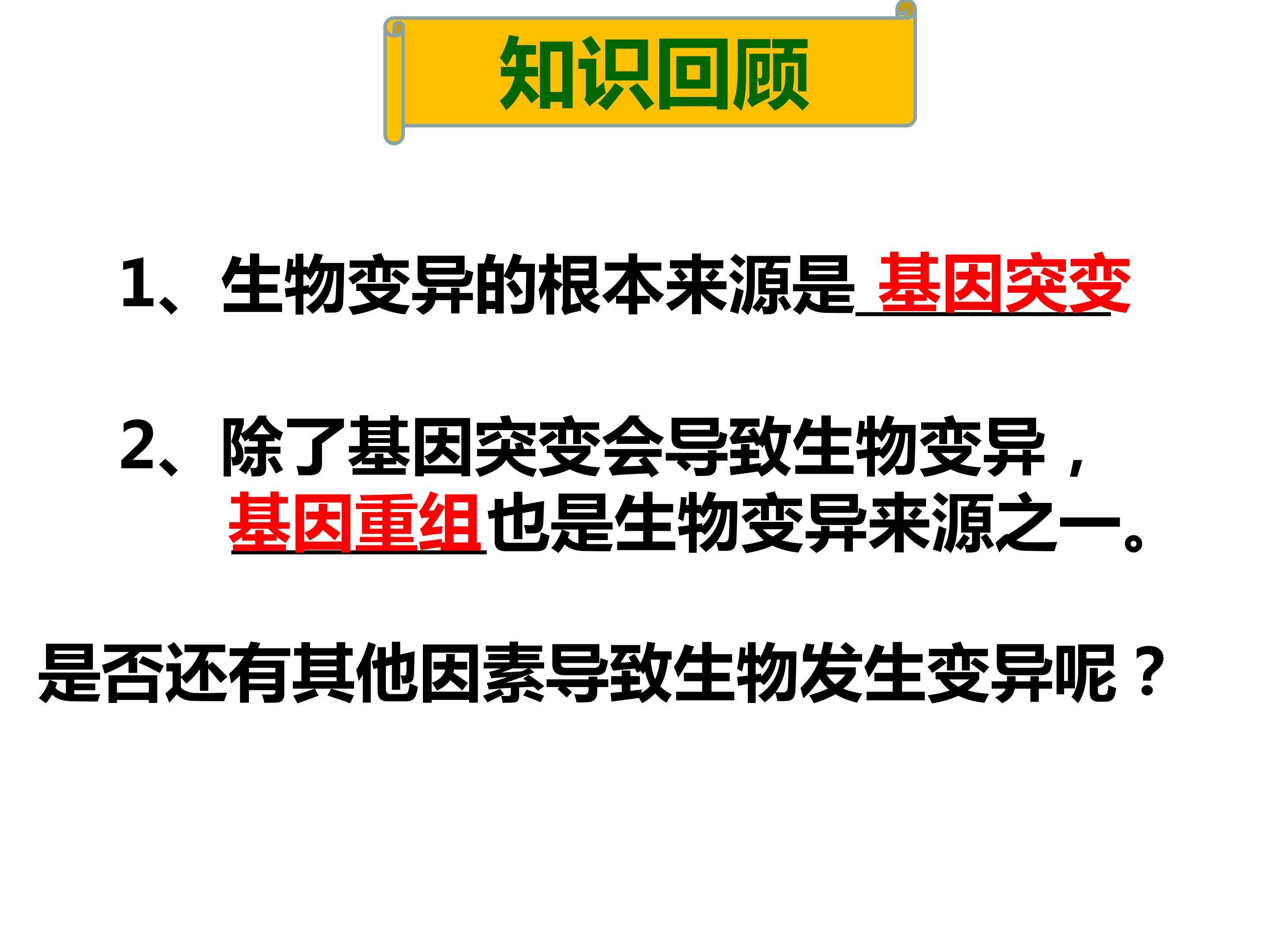 《染色体变异》教学课件