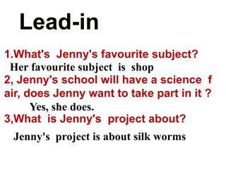 Lesson 17 School Science Fair