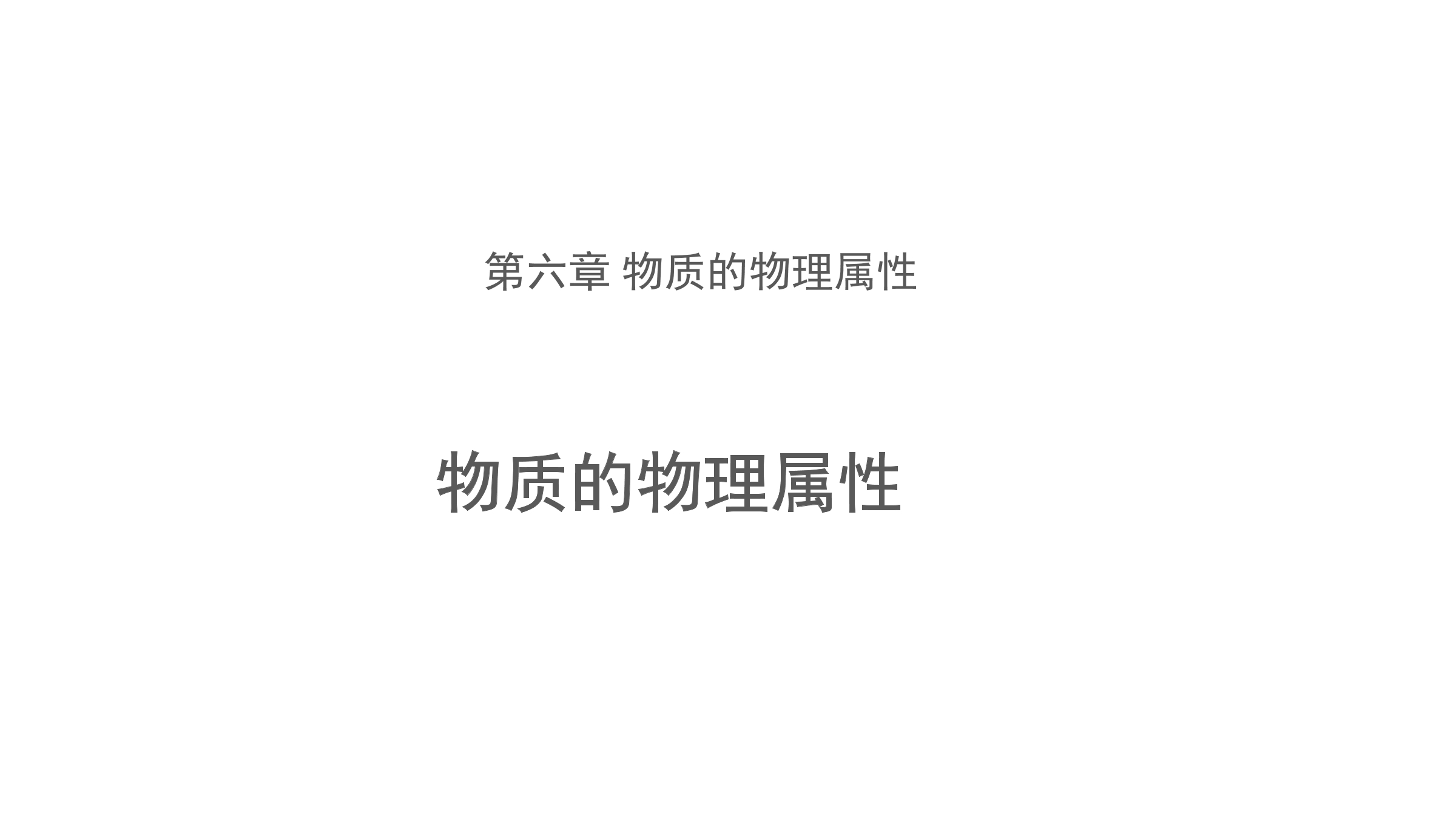 【★★★】8年级物理苏科版下册教案《6.5 物质的物理属性》（共20张PPT）