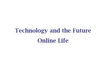 Online Life_课件1