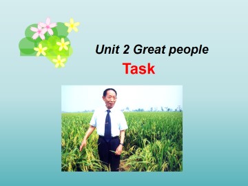Unit 2 Great People_课件1