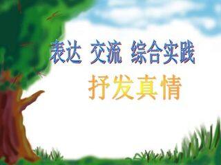 抒发真情_课件1