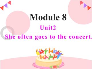 七年级上册Module8Uint2