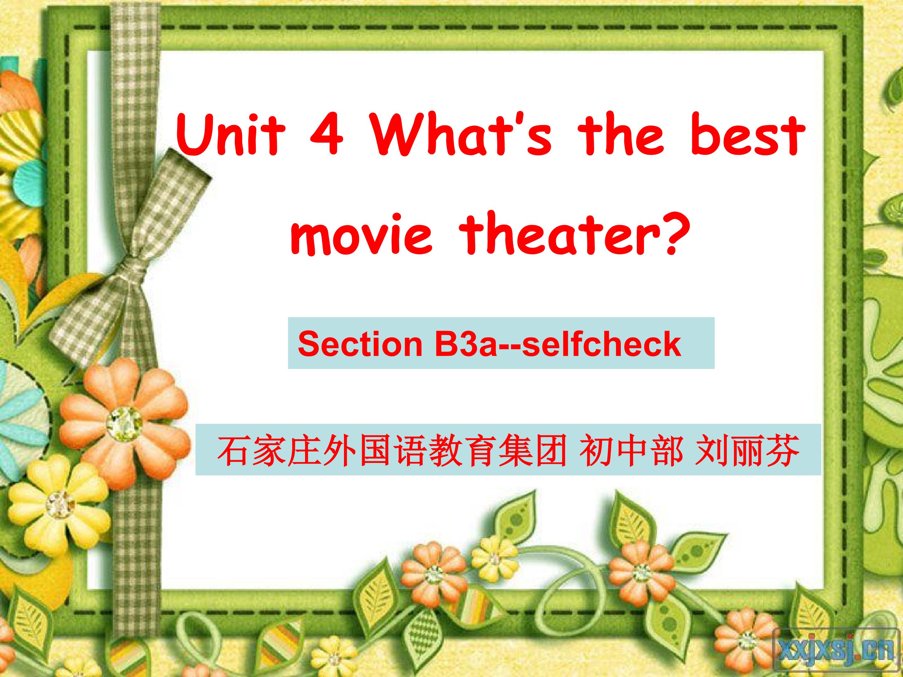 UNit4 Sb3a-selfcheck