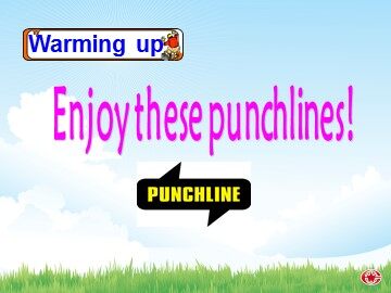 Unit 3 A taste of English humour
