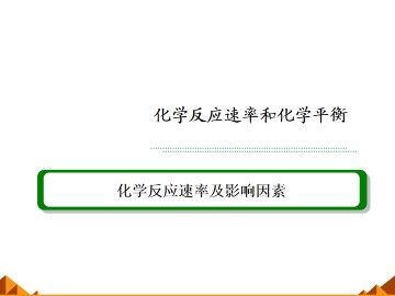 化学反应的速率和限度_课件25