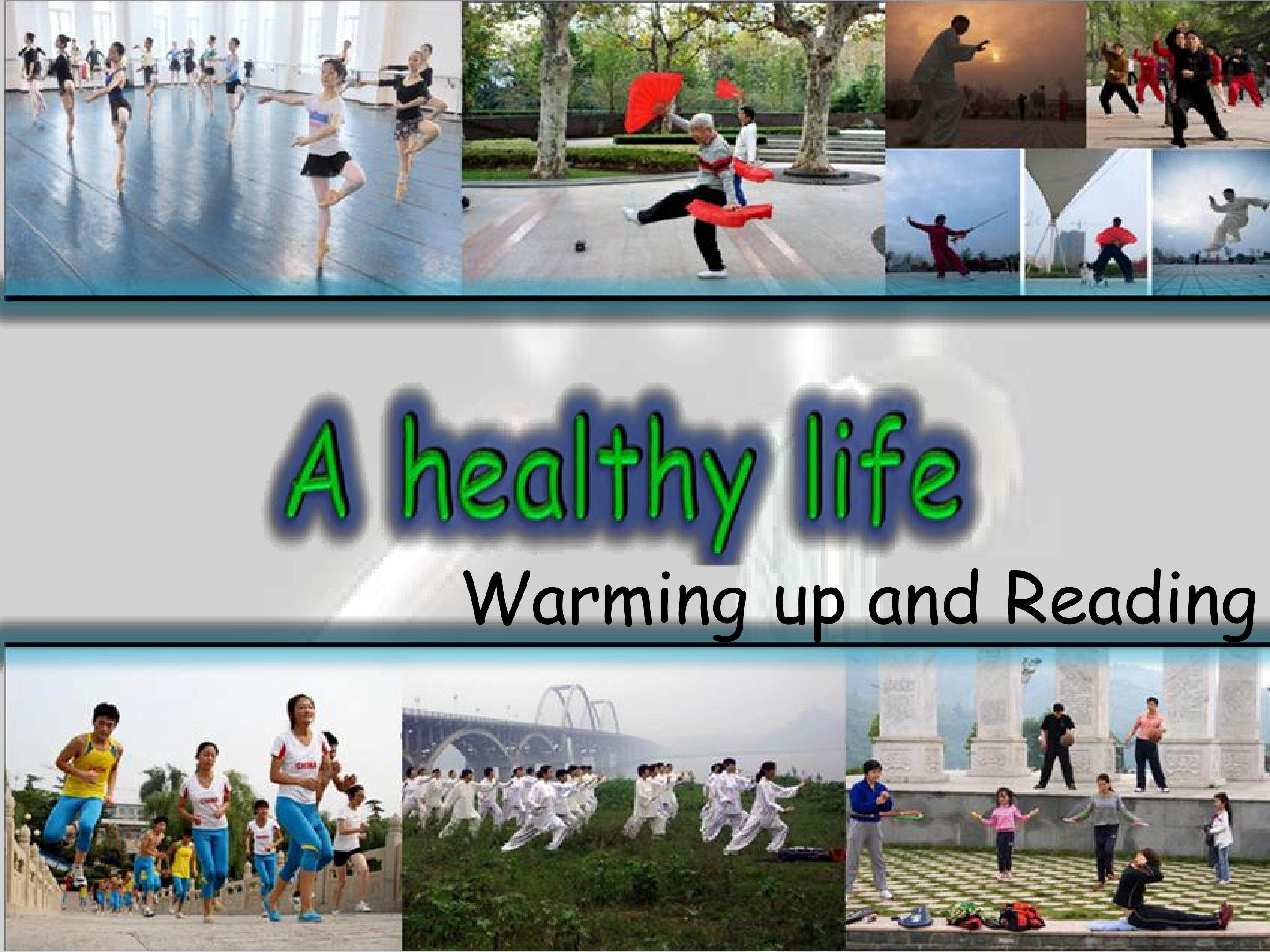 Unit 3 A healthy life