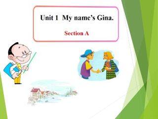 My name's Gina._课件5
