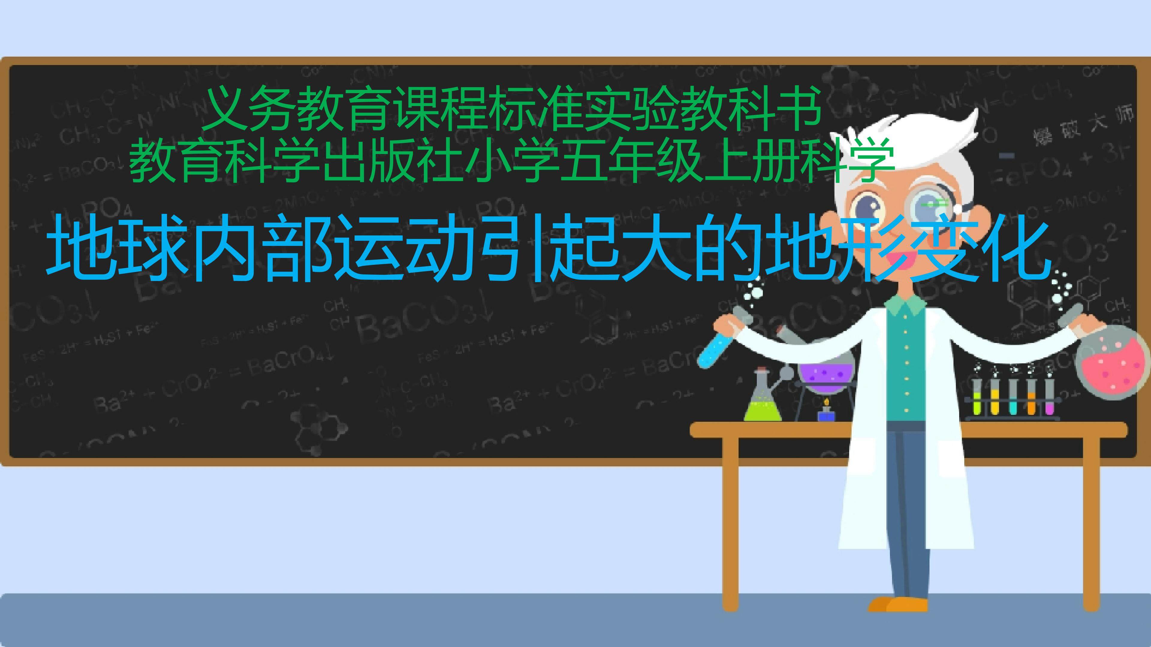 地球内部运动引起的地形变化