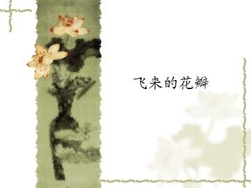飞来的花瓣_课件1