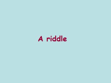 A riddle_课件1