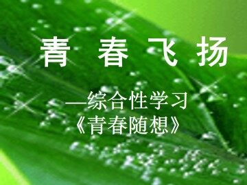 青春随想_课件1