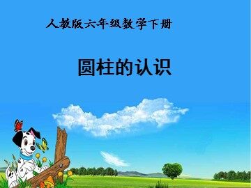 圆柱的认识　