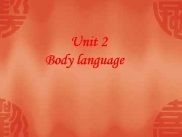 Body language_课件33
