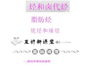 脂肪烃_课件7