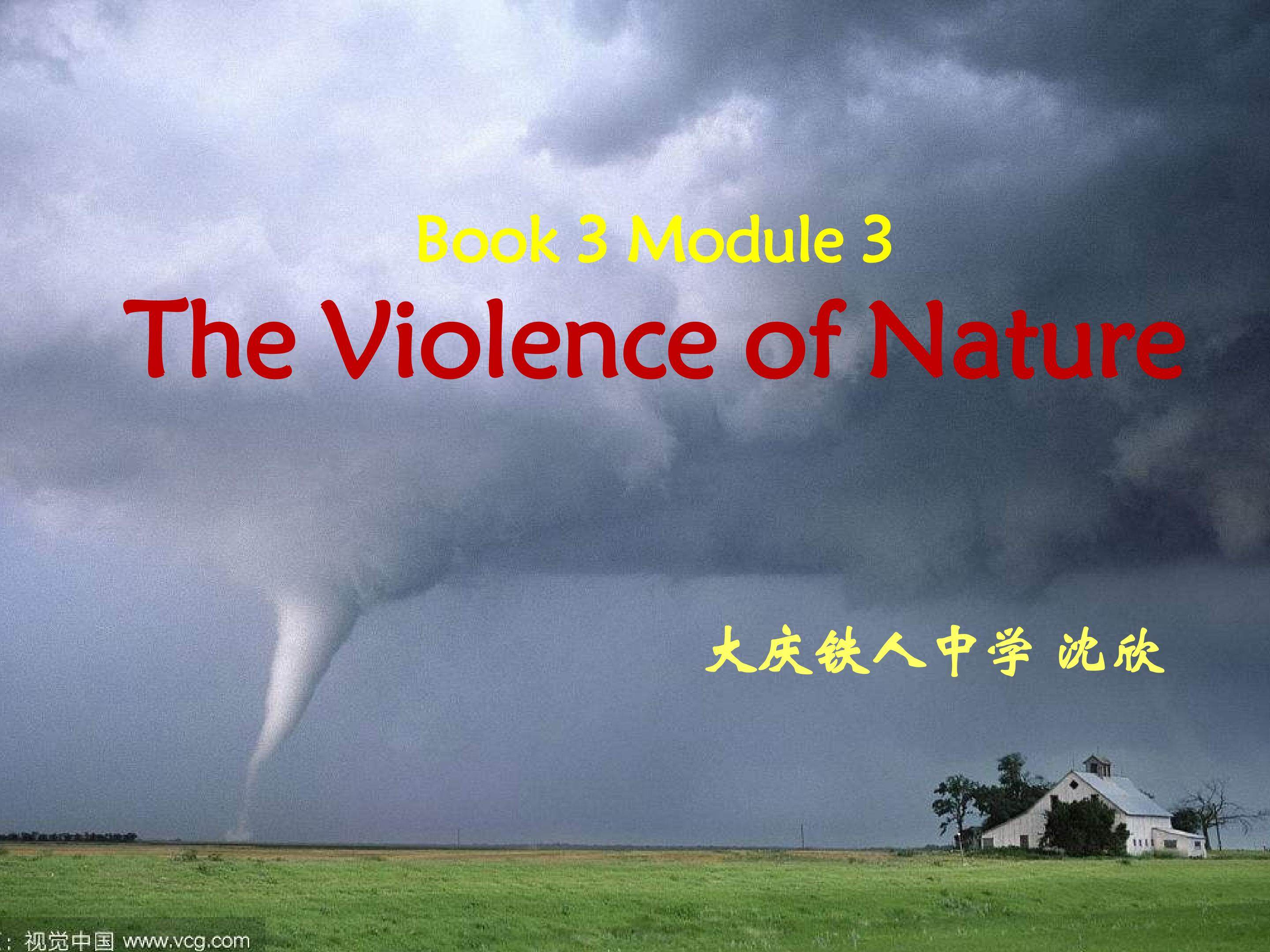 The Violence of Nature-Reading