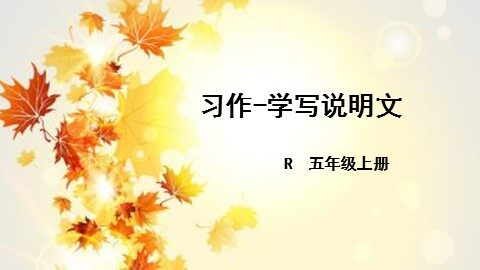 口语交际·习作三 