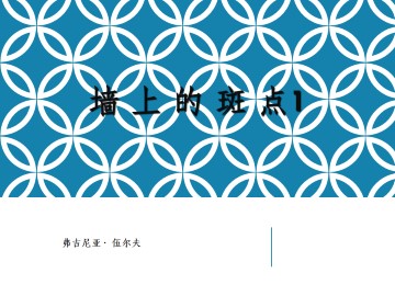 墙上的斑点_课件1