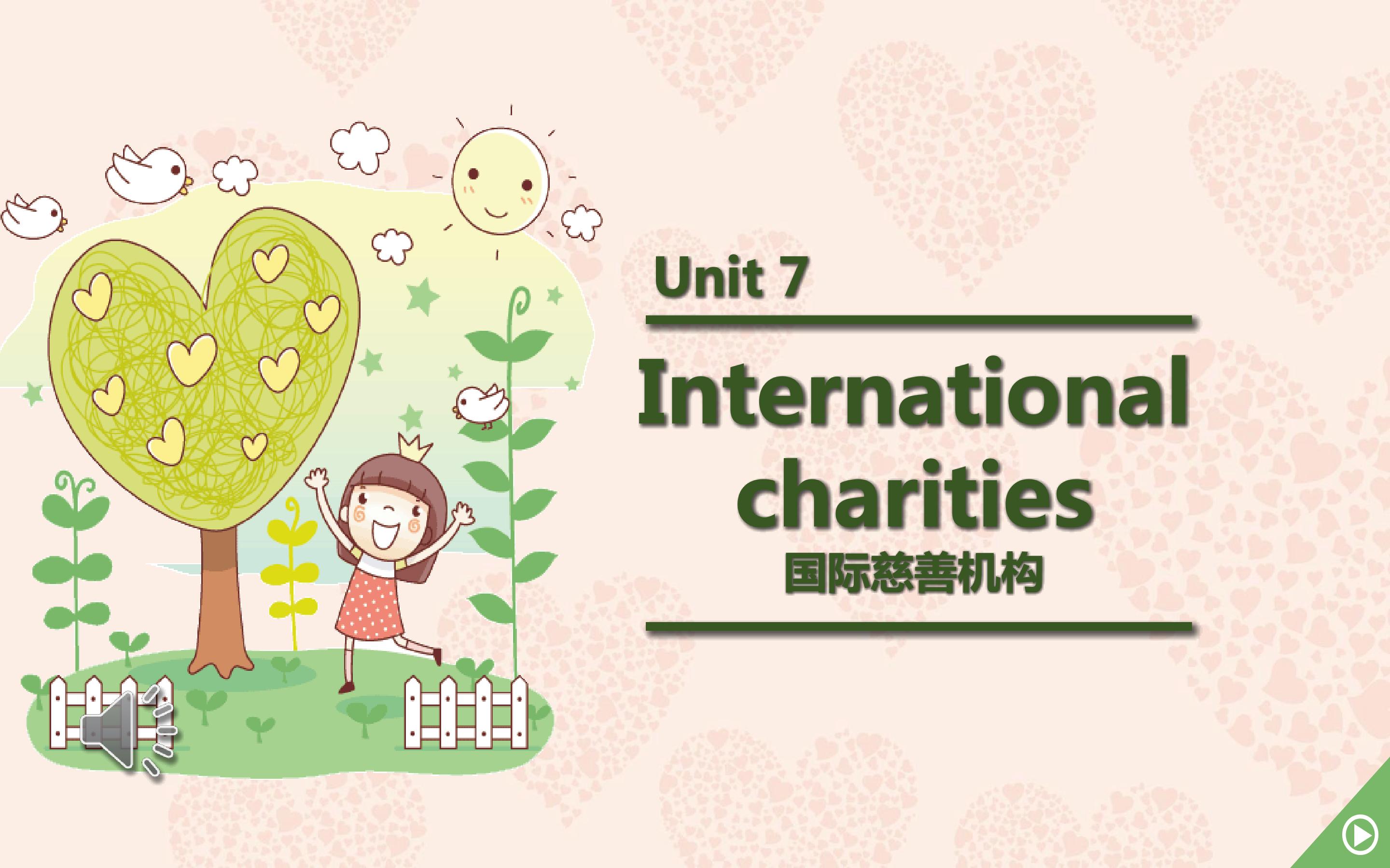 Unit 7 International charities