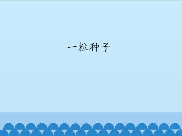 一粒种子_课件1