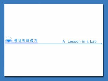 A Lesson in a Lab_课件10