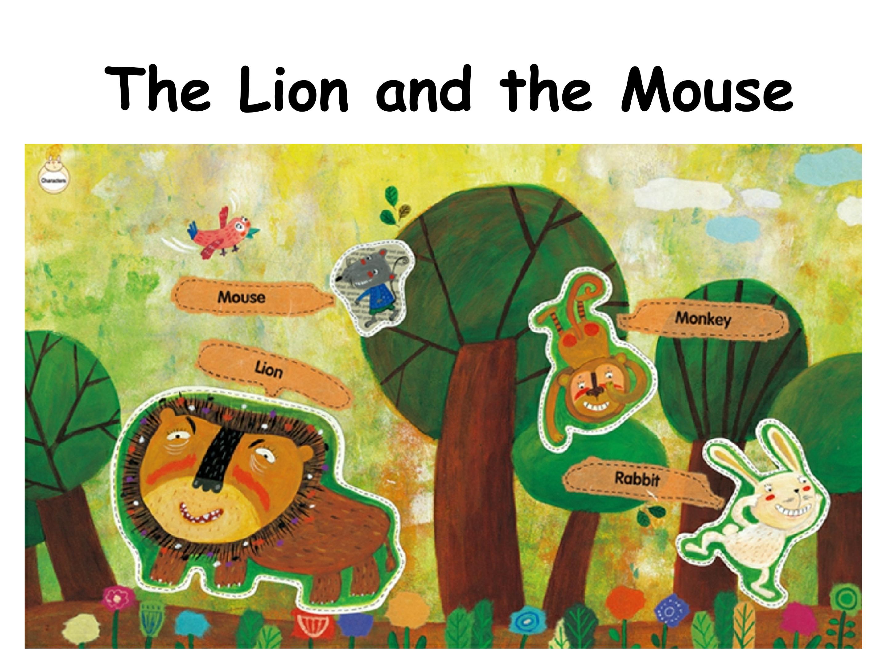 The lion and the mouse