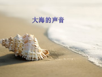 大海的声音_课件1