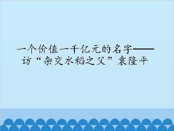 一个价值一千亿元的名字——