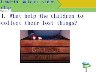 外研版七下Module1 Lost and Found U2